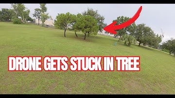 How To Get A Drone Stuck In A Tree  - GEPRC VAPOR DJI 04 PRO