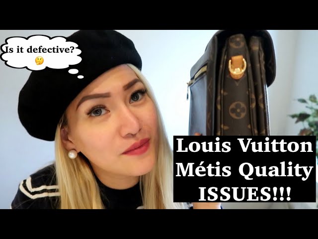 Issues Already??? Louis Vuitton Pochette Métis what's in my bag/ week  review 