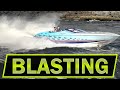 Boats Blasting Thru Jupiter Inlet in Saturday Traffic | Boats at Jupiter Inlet