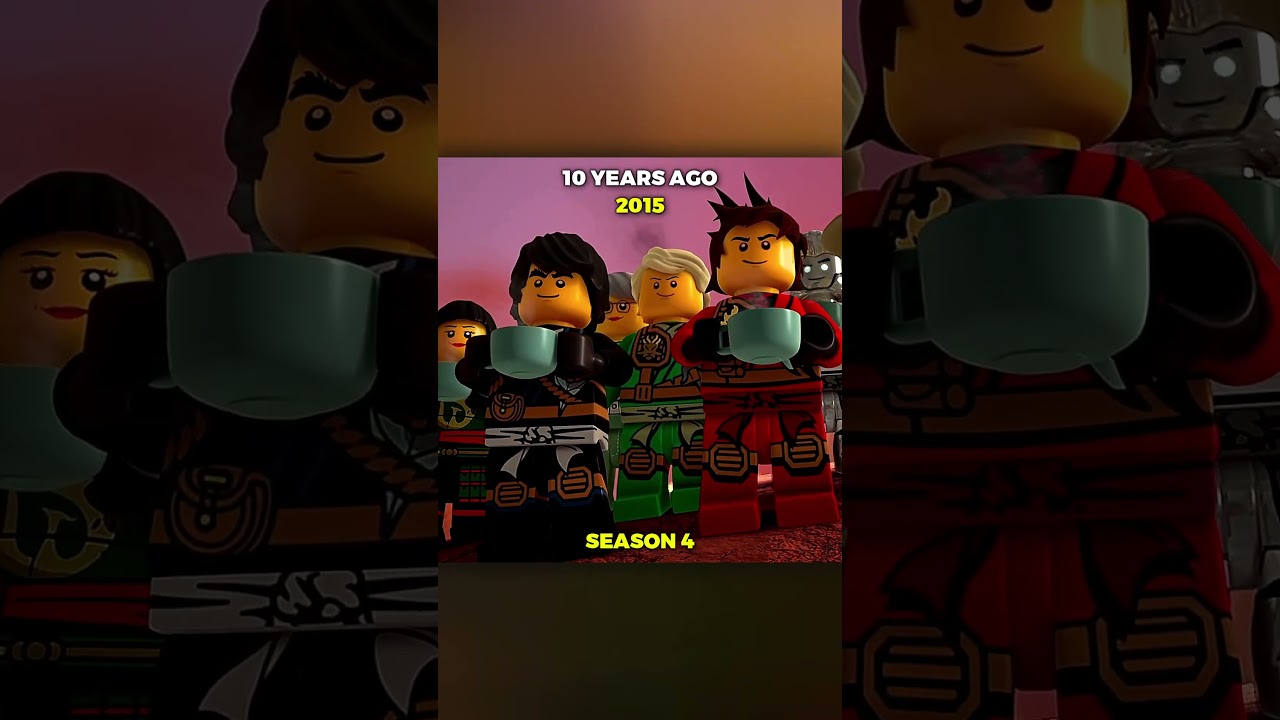 😔Ninjago Has Come A Long Way.. AND IT'S STILL GOING!! [Part 1]🥳 #ninjago #shorts #lego #nostalgia