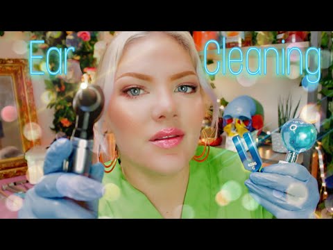 ASMR Tingletastic Ear Cleaning: Otoscope Inspection, Earpicks and Hearing Tests | Medical RP