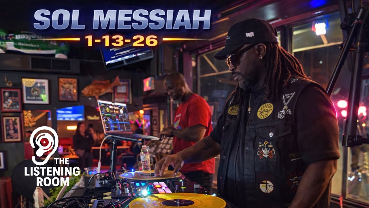 Sol Messiah Steps Back Behind the Turntables at The Listening Room ...
