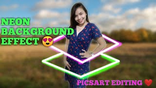 NEON BACKGROUND TUTORIAL |Picsart Editing | Effects | #picsart #philippines #editingtutorial screenshot 5