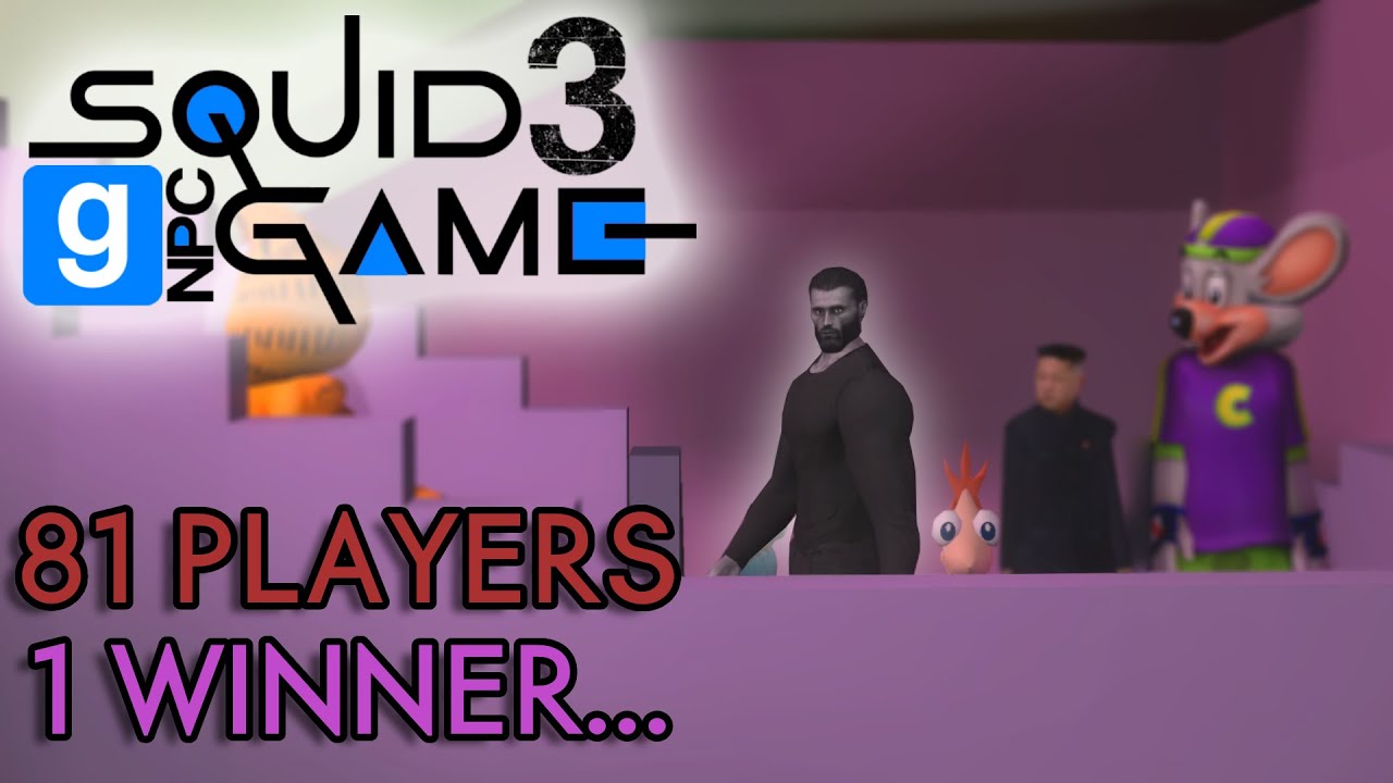 Garry's Mod NPC Squid Game 3 - The Movie