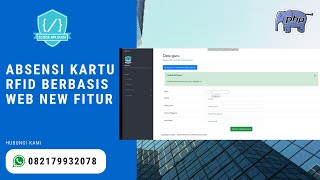 Source Code Aplikasi Absensi Guru Menggunakan Kartu RFID Berbasis Web Php