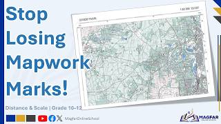 Distance and Scale Mapwork Made Easy (Topographic &amp; Orthophoto Maps) | Grade 10–12 Geography