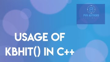 How to use KBHIT() in C++  #youtuber #programminglife #programming #programmer