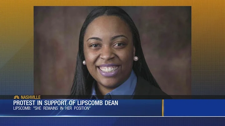 Protest At Lipscomb Supports First Ever Dean Of In...