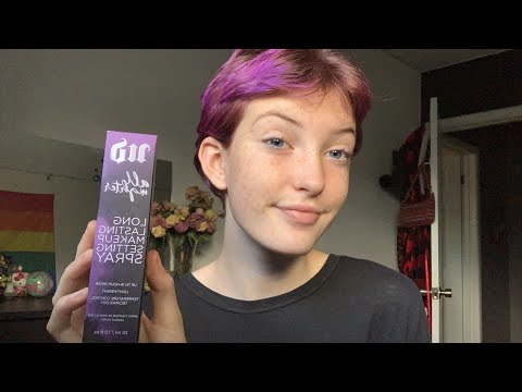 fast and slow ASMR with empty makeup packages