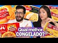 PROVANDO CONGELADOS do MERCADO | MACARRÃO BOLONHESA, MAC & CHESSE, TACOS, PENNE