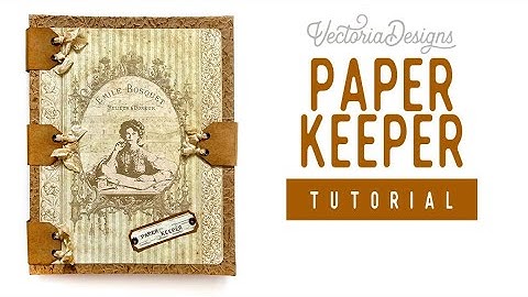 Organize your Printable Crafting Sheets | Paper Keeper Tutorial | I