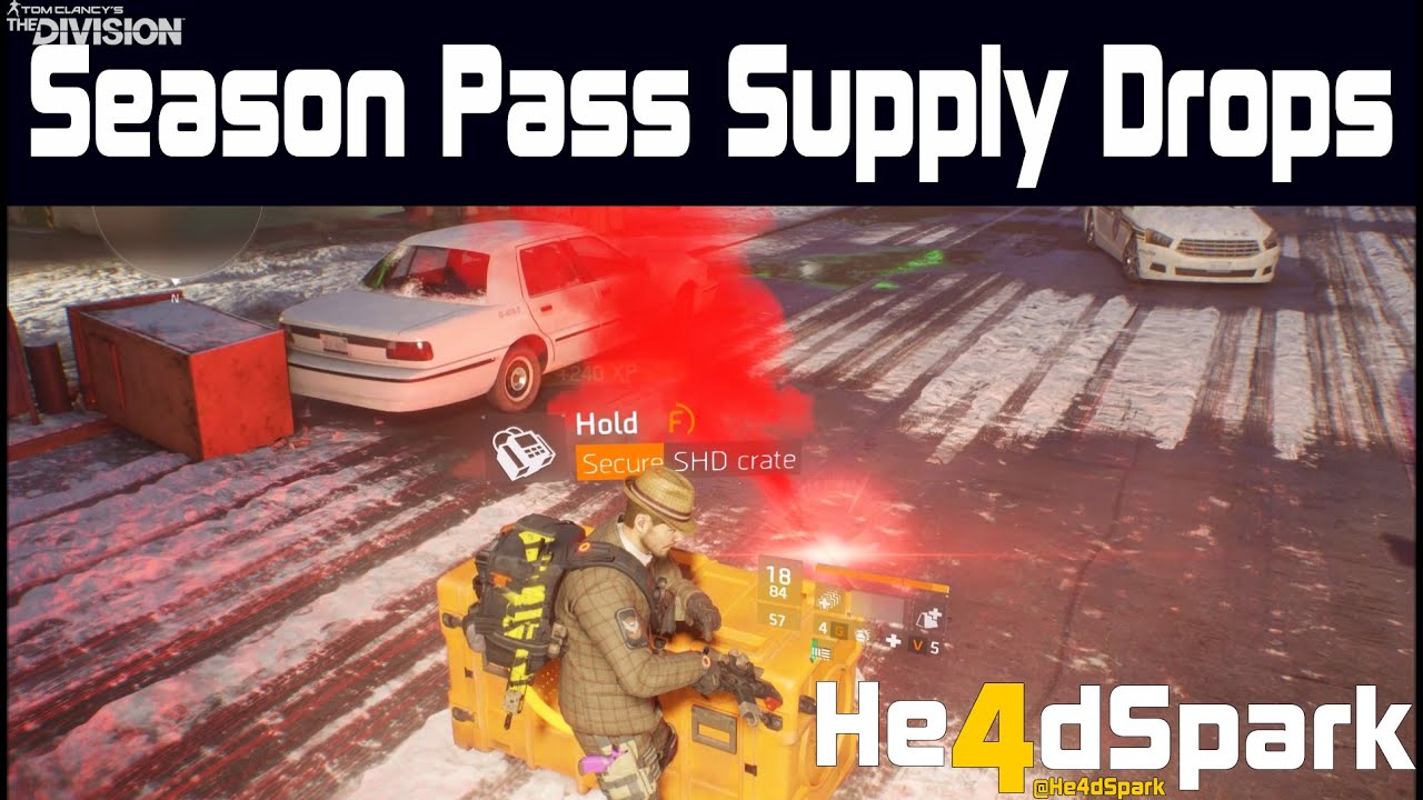 NEW Season Pass Supply Drops in The Division 1.3