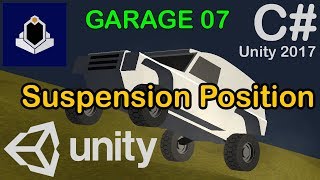 Unity 2017 Car Setup - Suspension Position - video 7