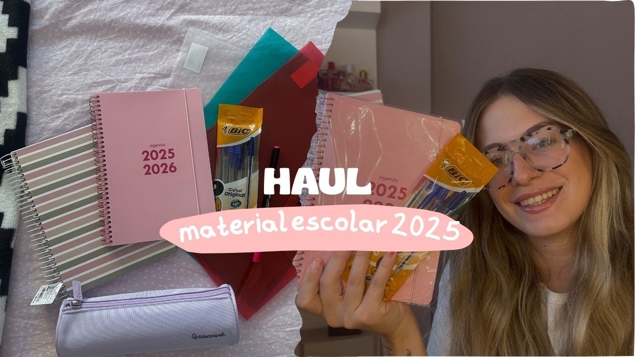 HAUL MATERIAL ESCOLAR 2025 | Azahara Cruz
