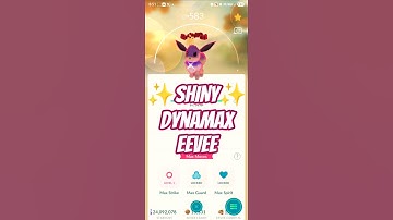 ✨SHINY DYNAMAX EEVEE! Pokemon Go! #pokemon #pokemongo #pokémongo
