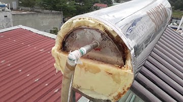 Sửa máy năng lượng mặt trời bị chảy nước