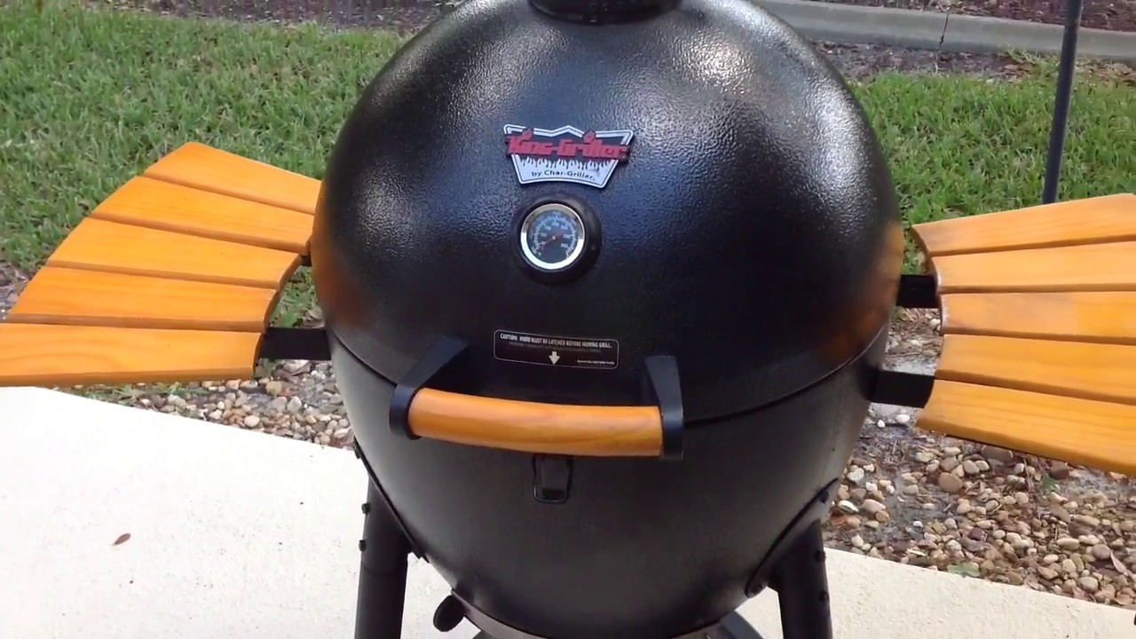 CharGriller King Griller Akorn Kamado Beef Ribs And Potatoes