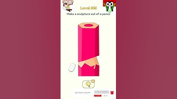 inavb DOP 2: Delete One Part Level 585 Make a Sculpture Out of a Pencil Walkthrough Solution #shorts