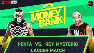 Rey Mysterio vs Penta 🔥 Money in the Bank LADDER MATCH!
