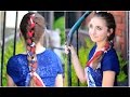 3-Minute Scarf Braid | 4th of July Hairstyles