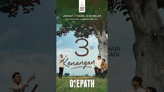 3 Hari Lagi! #tarbiahsentap #nasyidfriday #onepath