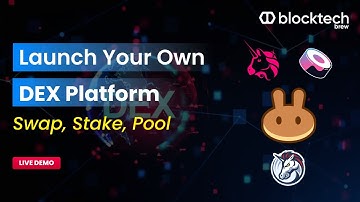 Create Your Own DEX like 1Inch, Pancakeswap | White Label DEX Platform (Swap, Stake, Pool)