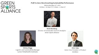 PLAY to Zero - Benchmarking, Mapping, and Recognizing Sustainability Leadership - May 12th, 2021 Profile