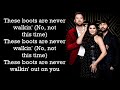 Lady Antebellum ~ Boots (Lyrics)