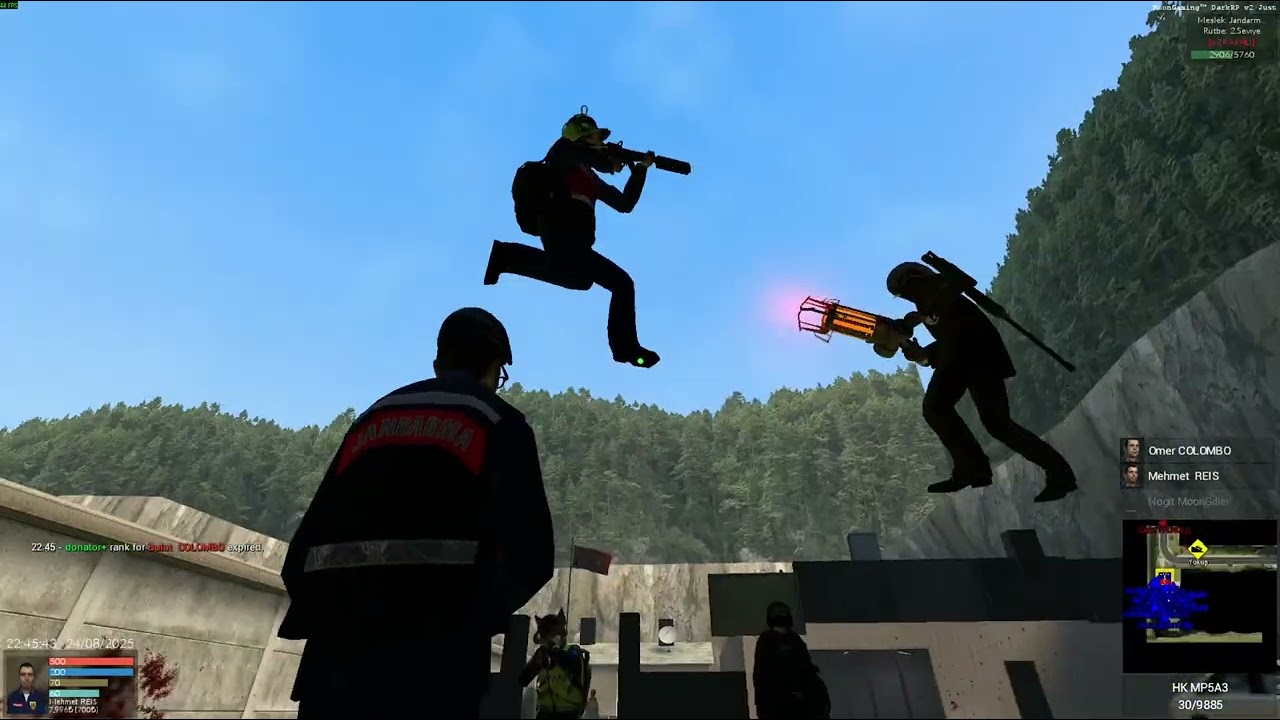 MoonGaming Dark Rp karakol baskını