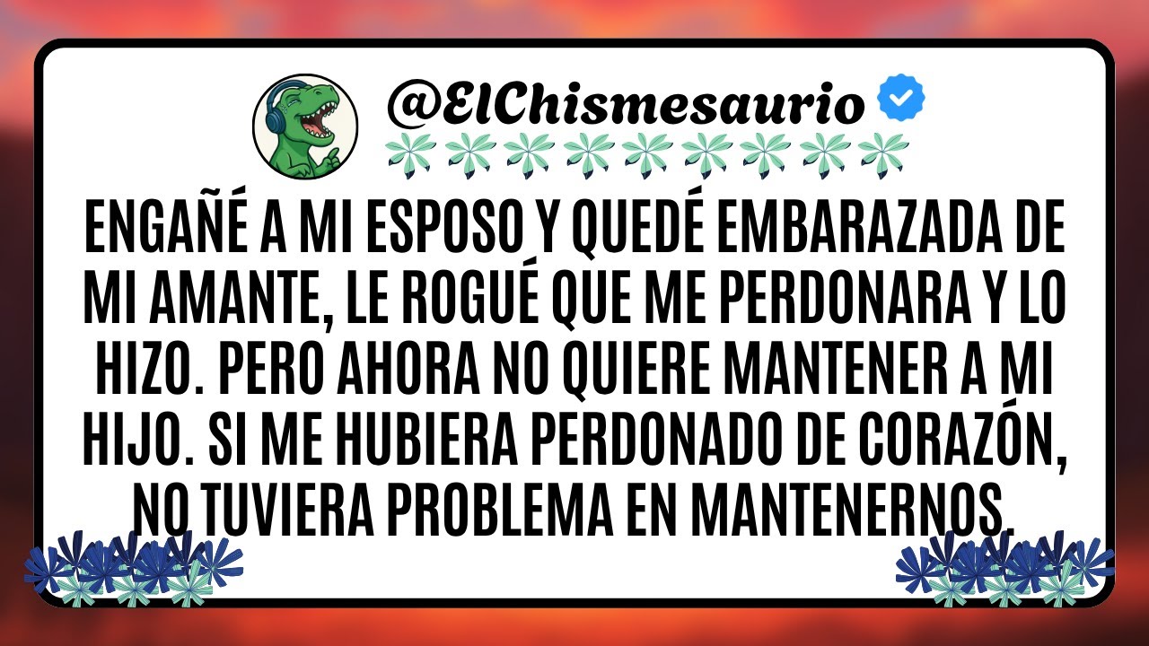 Engañé a mi esposo y quedé embarazada de mi amante, le rogué que me perdonara y lo hizo. Pero ahora