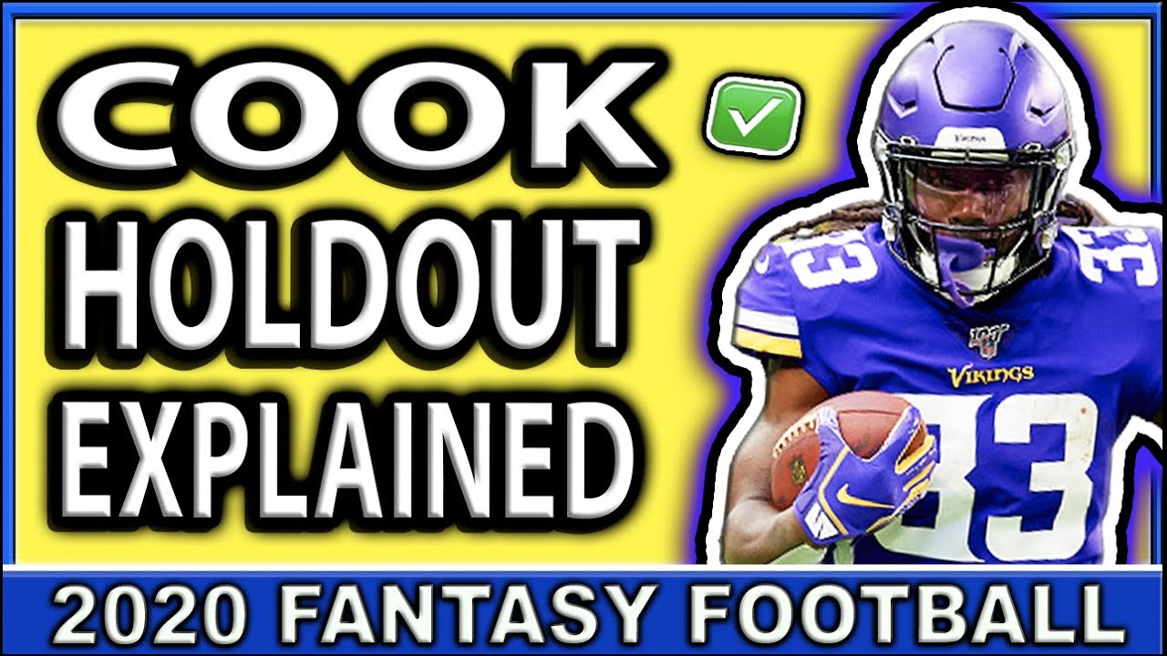 2020 Fantasy Football Dalvin Cook HOLDOUT EXPLAINED - YouTube