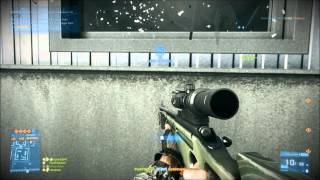 BF3 Awesome jumpshot with sniper
