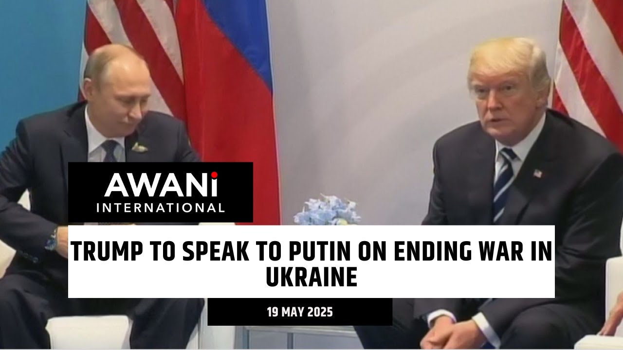 Trump to speak to Putin on ending war in Ukraine - YouTube