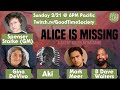 Alice Is Missing - A Silent RPG | Spenser, Mark, Aki, B.Dave, Gina