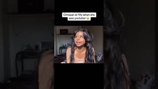 Chrisean Rock at 19yr old when she was a youtuber before she met Blueface