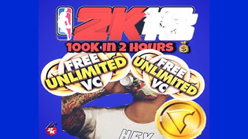 UNLIMITED VC GLITCH: NBA 2K18!! 100K VC FAST!!  (100% Working)