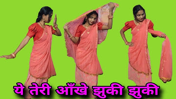 Yeh Teri Aankhen Jhuki Jhuki - Fareb | Abhijeet | Faraaz Khan & Suman Ranganathan | Dance Video
