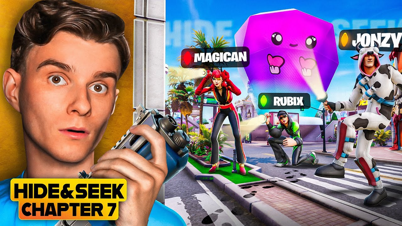 HIDE & SEEK IN FORTNITE CHAPTER 7 🤫🌴