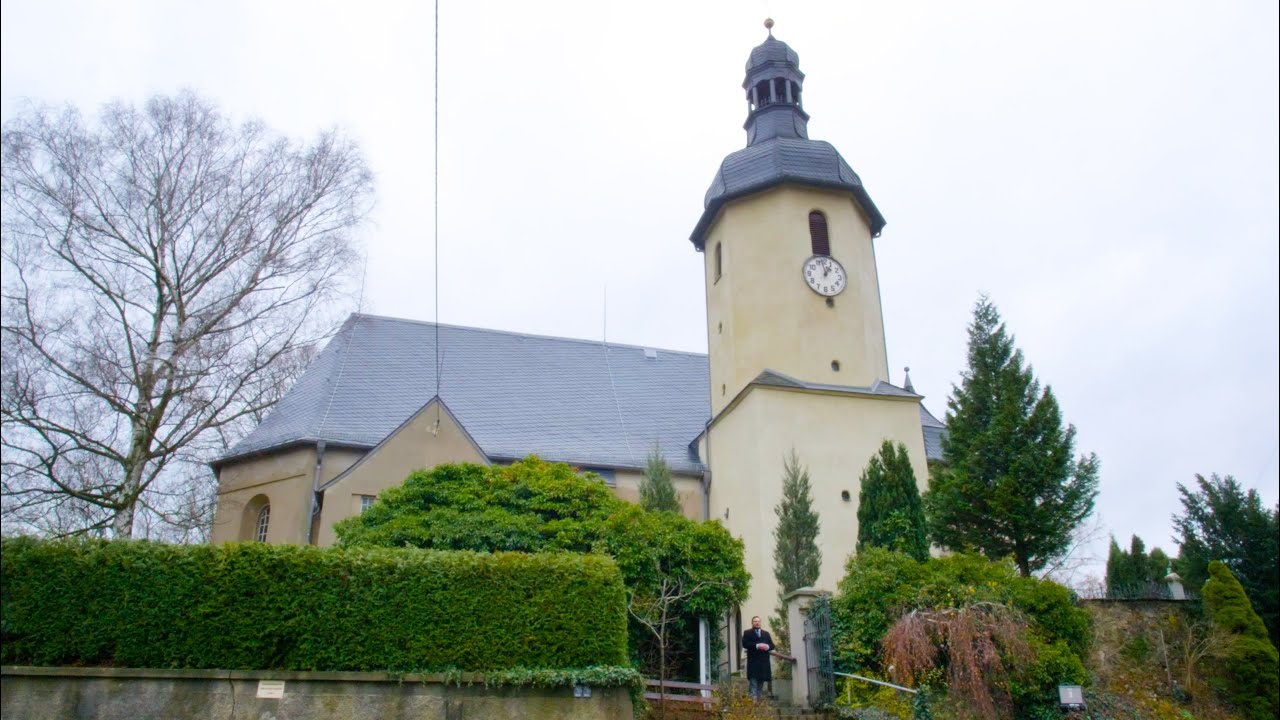 Weihnachtsandacht 2020 in Schönfels mit Vikar Matthäus
