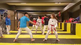 Taekwondo antrenmanı nasıl yapılır.  Taekwondo öncesi ısınma hareketleri ve müsabakalar. Taekwondo 🥋