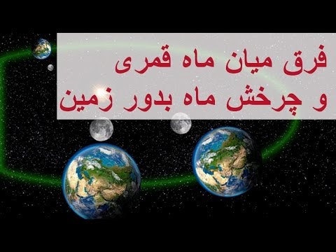 تصویری: تفاوت ماه قمری با ماه نادر چیست؟