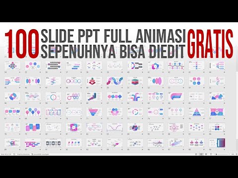 Gratis 100 Slide PPT Full Animasi dan Full Edit