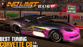 Latest Tune Corvette C6 5.4 Second in 1\/4 Mile No Limit Drag Racing 2 V2.4.143