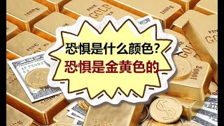 孙老师说财经｜恐惧是什么颜色？恐惧是黃金的顏色。