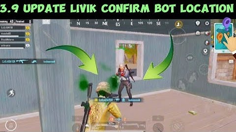 3.9 update Livik 100% Guaranteed bot locations | BGMI 3.9 update bot location | Bgmi livik bot