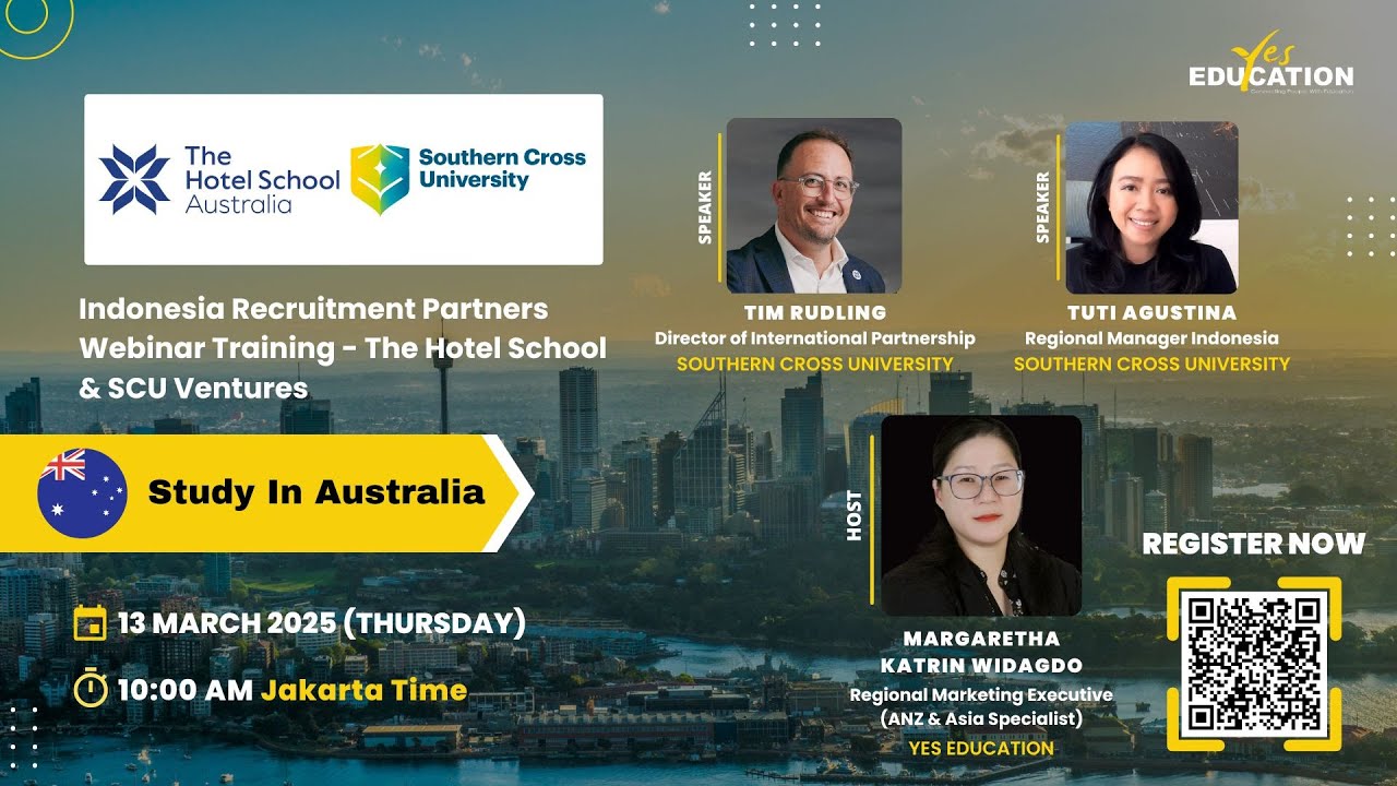 The Hotel School & SCU Ventures - Yes Education Agent Webinar Training