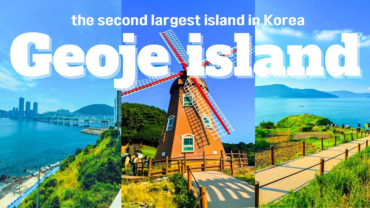 韓国の夏🏖️ | 韓国で一番美しい島、巨済島🌴（釜山に来たら必ず行ってみるべき韓国の名所）🌊/ そして釜山夜景✨