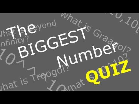 Biggest Number Quiz - YouTube