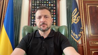 Звернення Володимира Зеленського наприкінці 1266-го дня війни