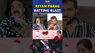 RIYAN PARAG BATTING BLAST |  RR vs DC Bosskey RRR